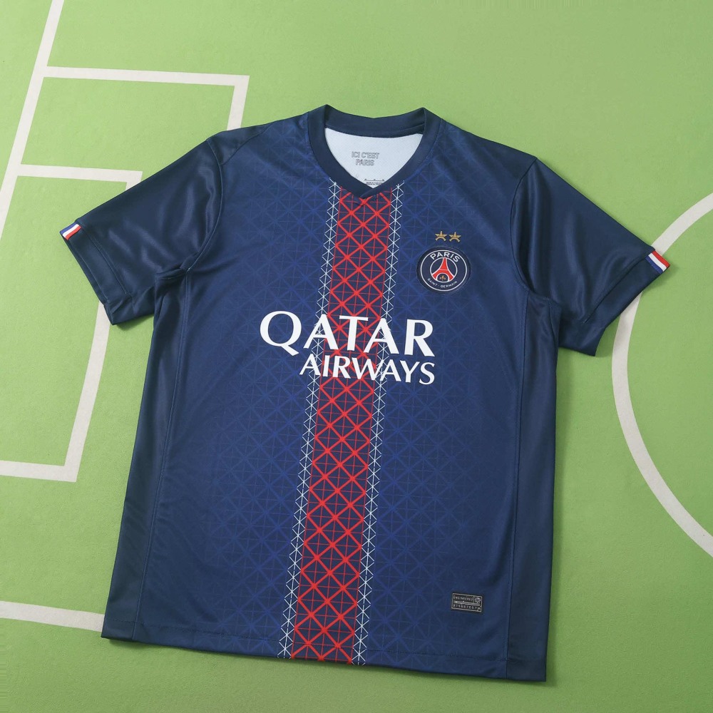 2526 season Paris Saint-Germain F.C. Home Stadium Shirt 2025-26 - Champions of Europe 2026 Print