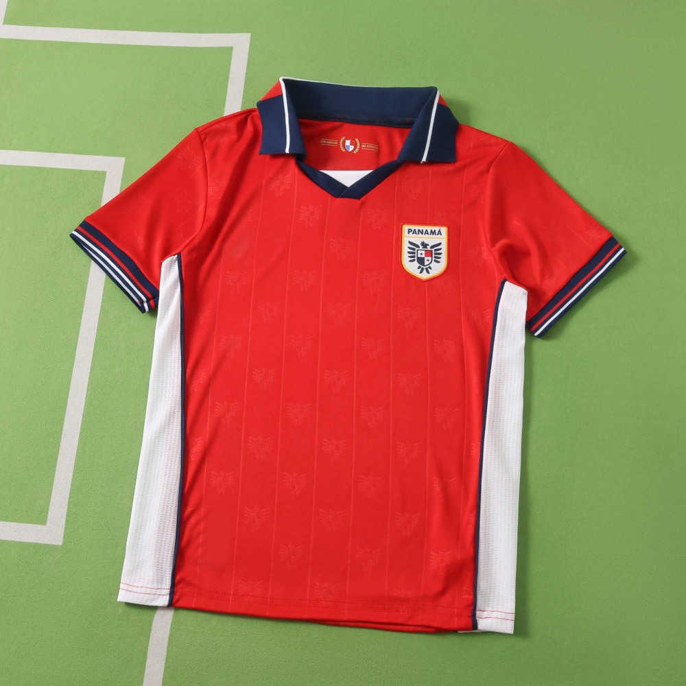 2026 FIFA World Cup Panama Home Kids Kit Fan Version