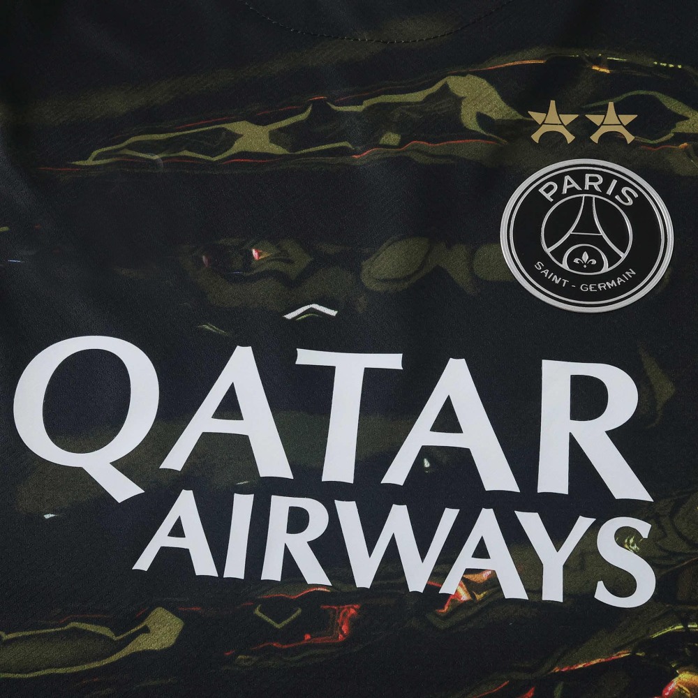 2526 season Paris Saint-Germain F.C.  Night Edition Special Edition Stadium Shirt 2025-26 - Champions of Europe 2026 Print