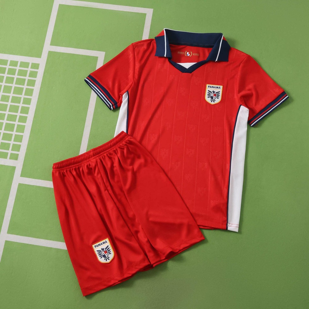 2026 FIFA World Cup Panama Home Kids Kit Fan Version