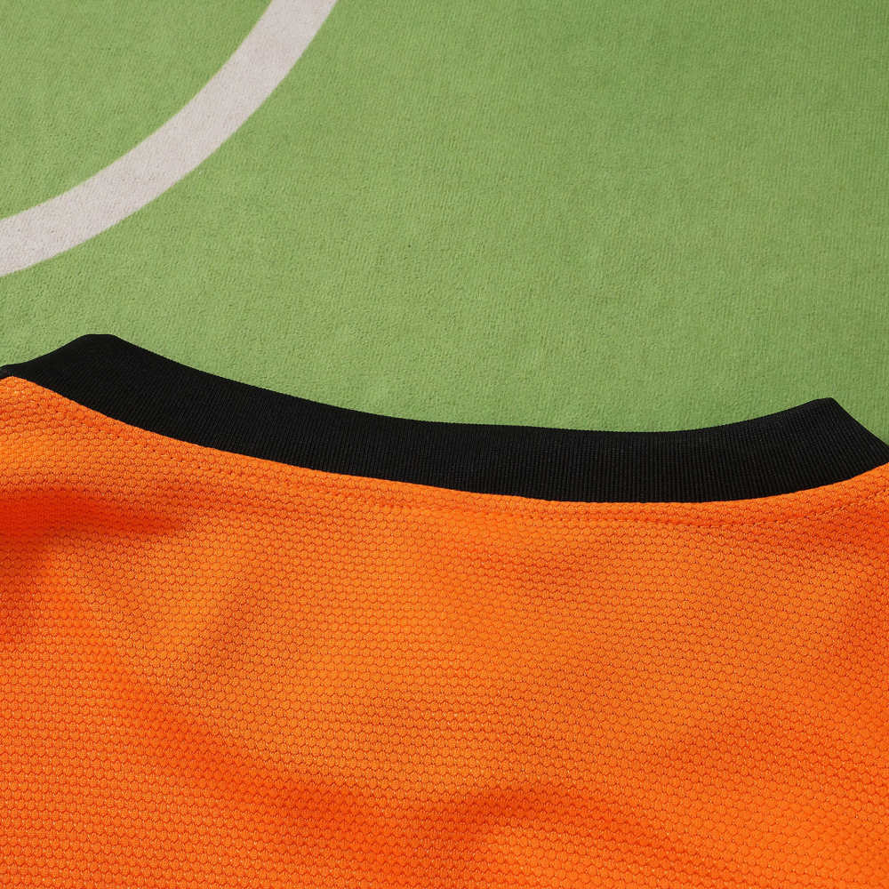 1980 season the Netherlands home retro Long sleeves  Fan version