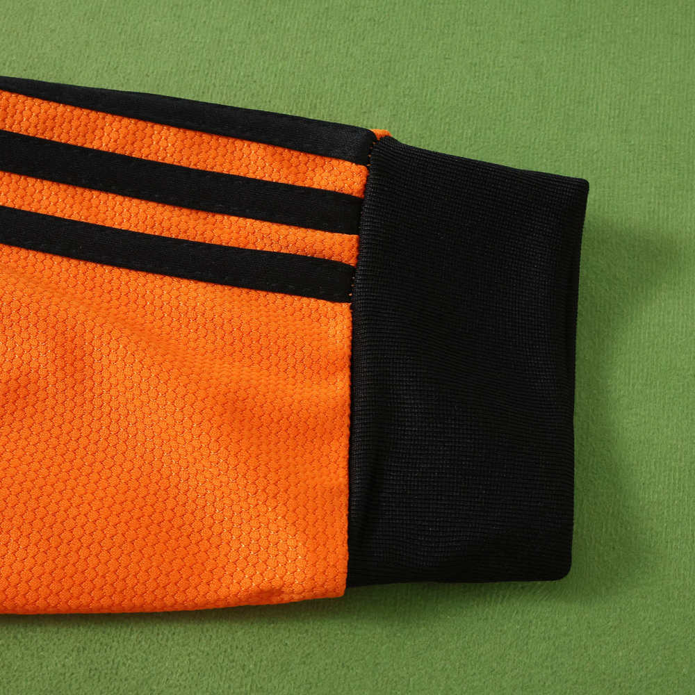 1980 season the Netherlands home retro Long sleeves  Fan version