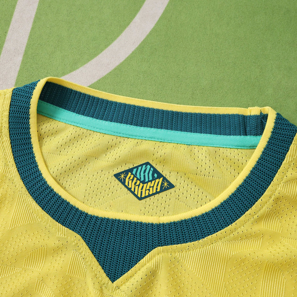 2026 FIFA World Cup Brazil home Embroidery Player version