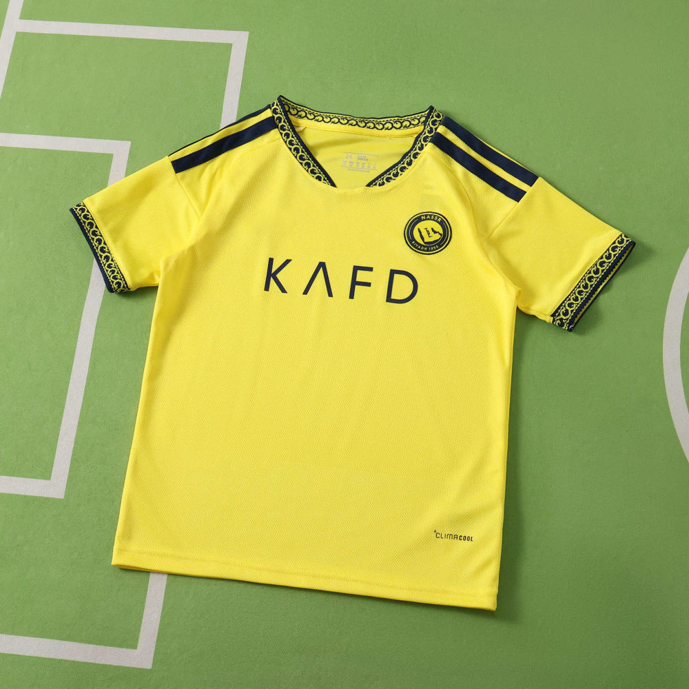 2627 season Al Nassr FC home Kids kit