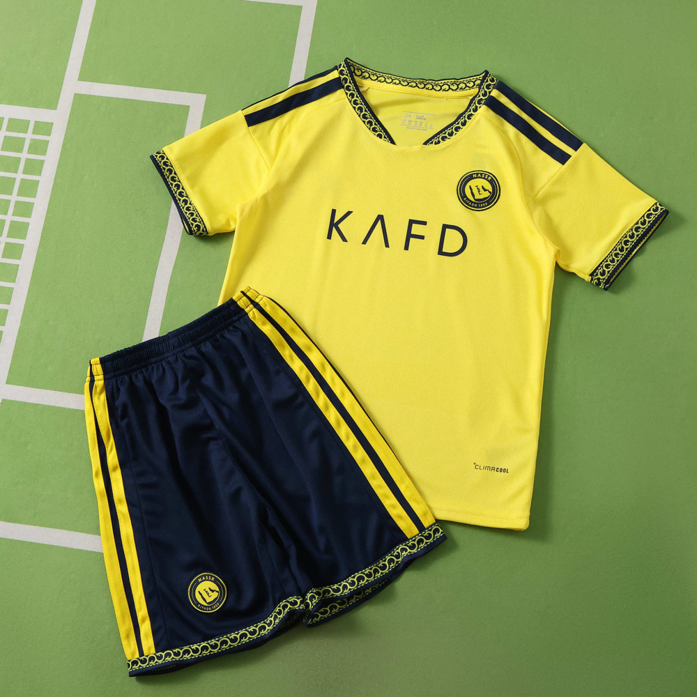 2627 season Al Nassr FC home Kids kit