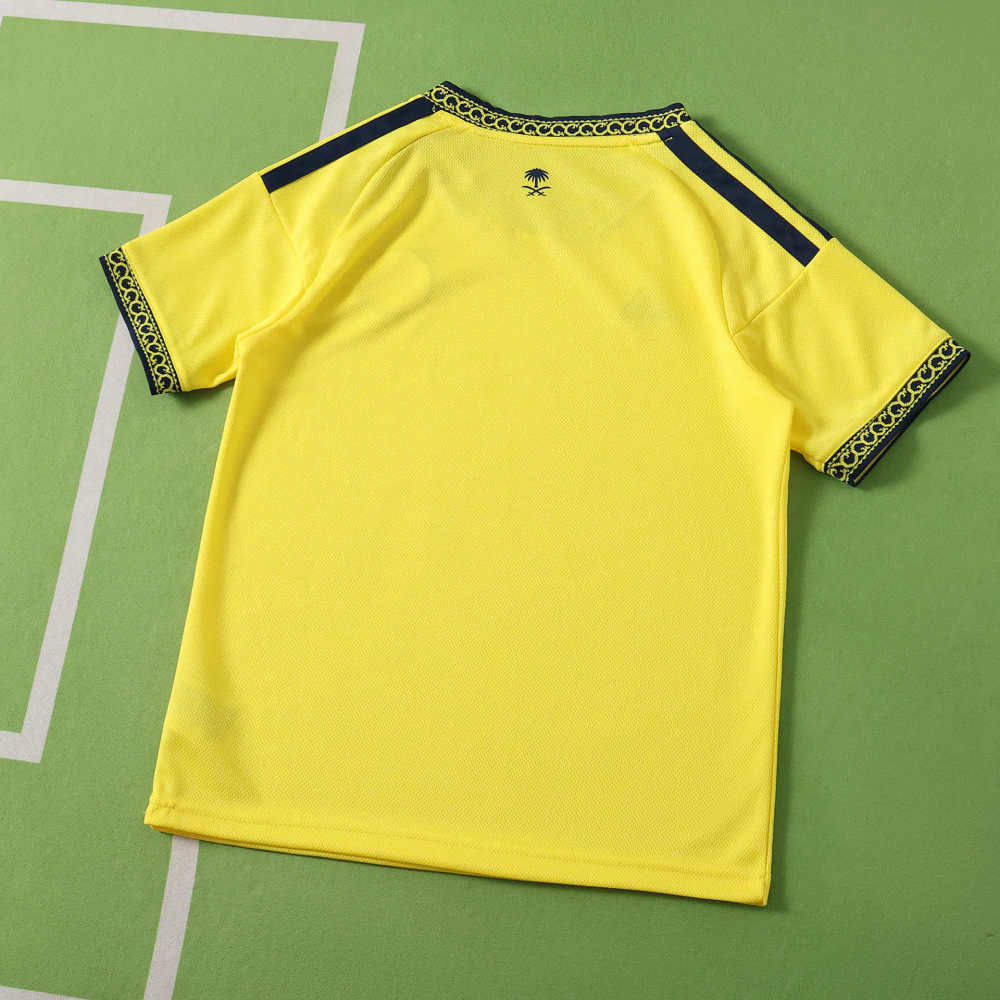 2627 season Al Nassr FC home Kids kit