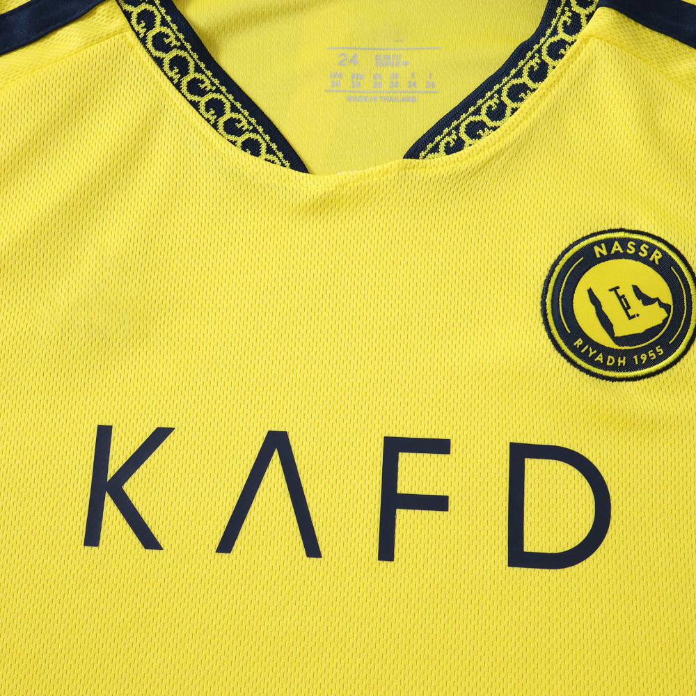 2627 season Al Nassr FC home Kids kit