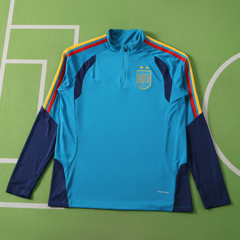 2026 FIFA World Cup Spain Half zip training suit set two star