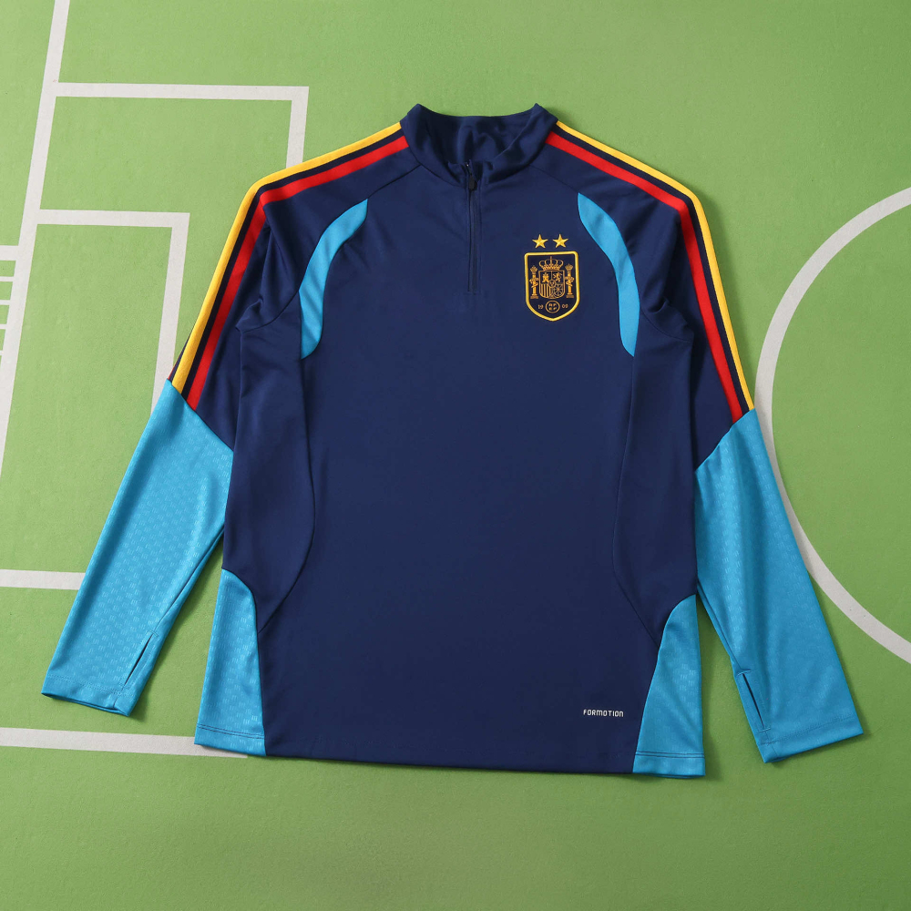 2026 FIFA World Cup Spain Half zip training suit set two star