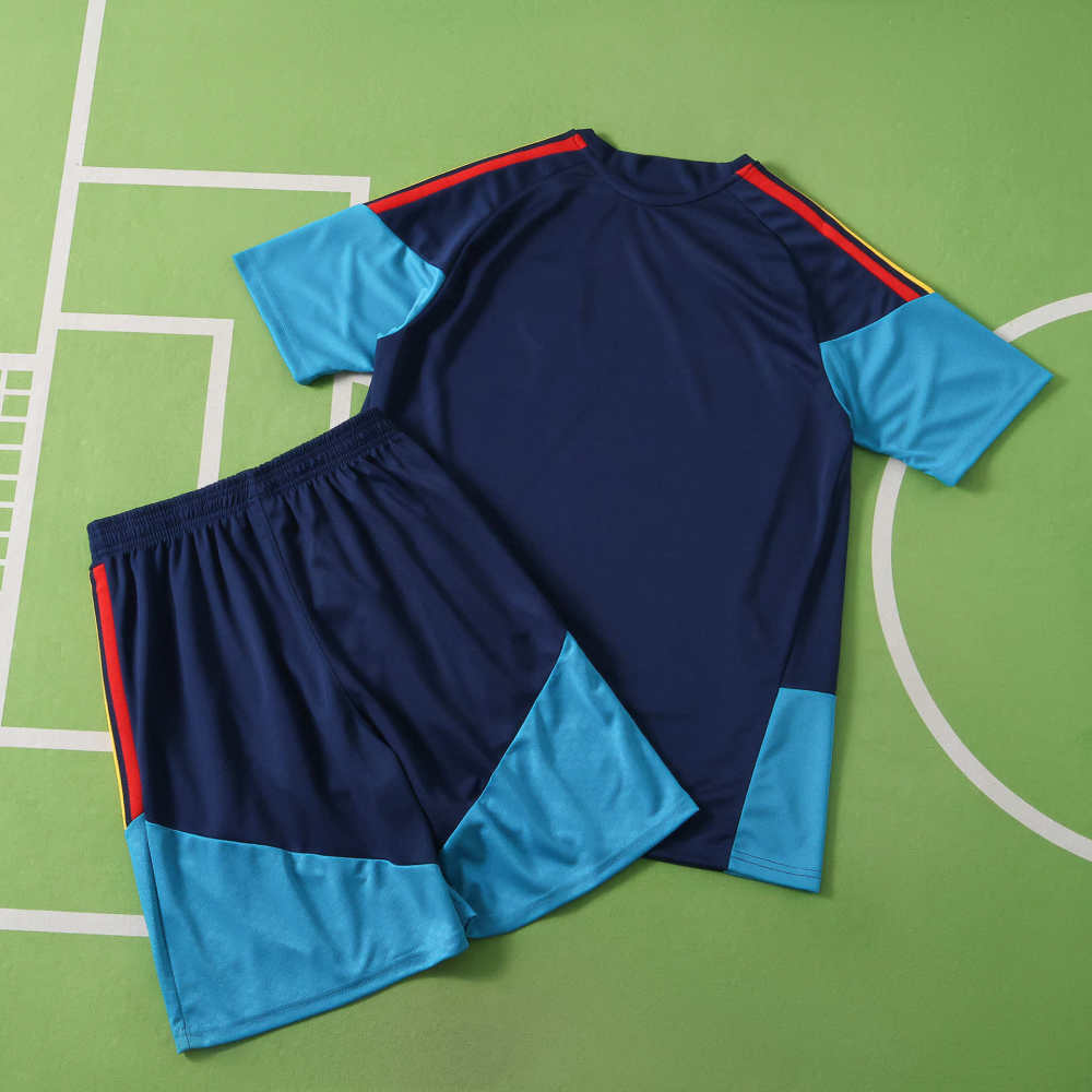 2026 FIFA World Cup Spain Training clothes suit Short sleeve Fan version two star