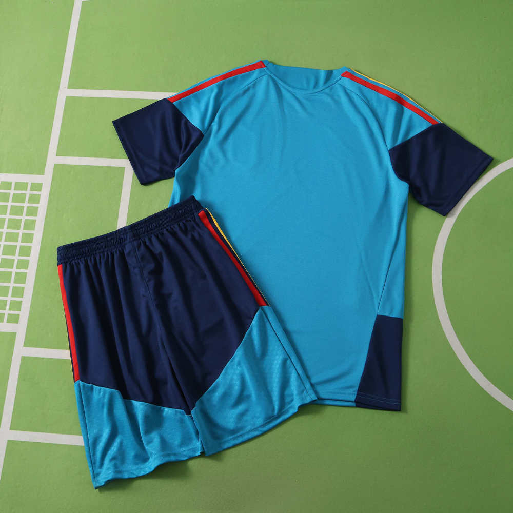 2026 FIFA World Cup Spain Training clothes suit Short sleeve Fan version two star