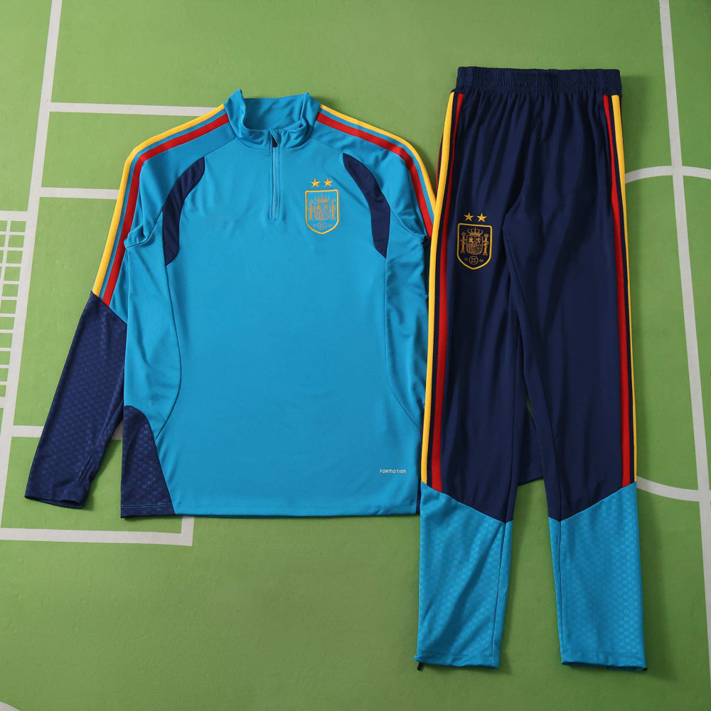 2026 FIFA World Cup Spain Half zip training suit set two star