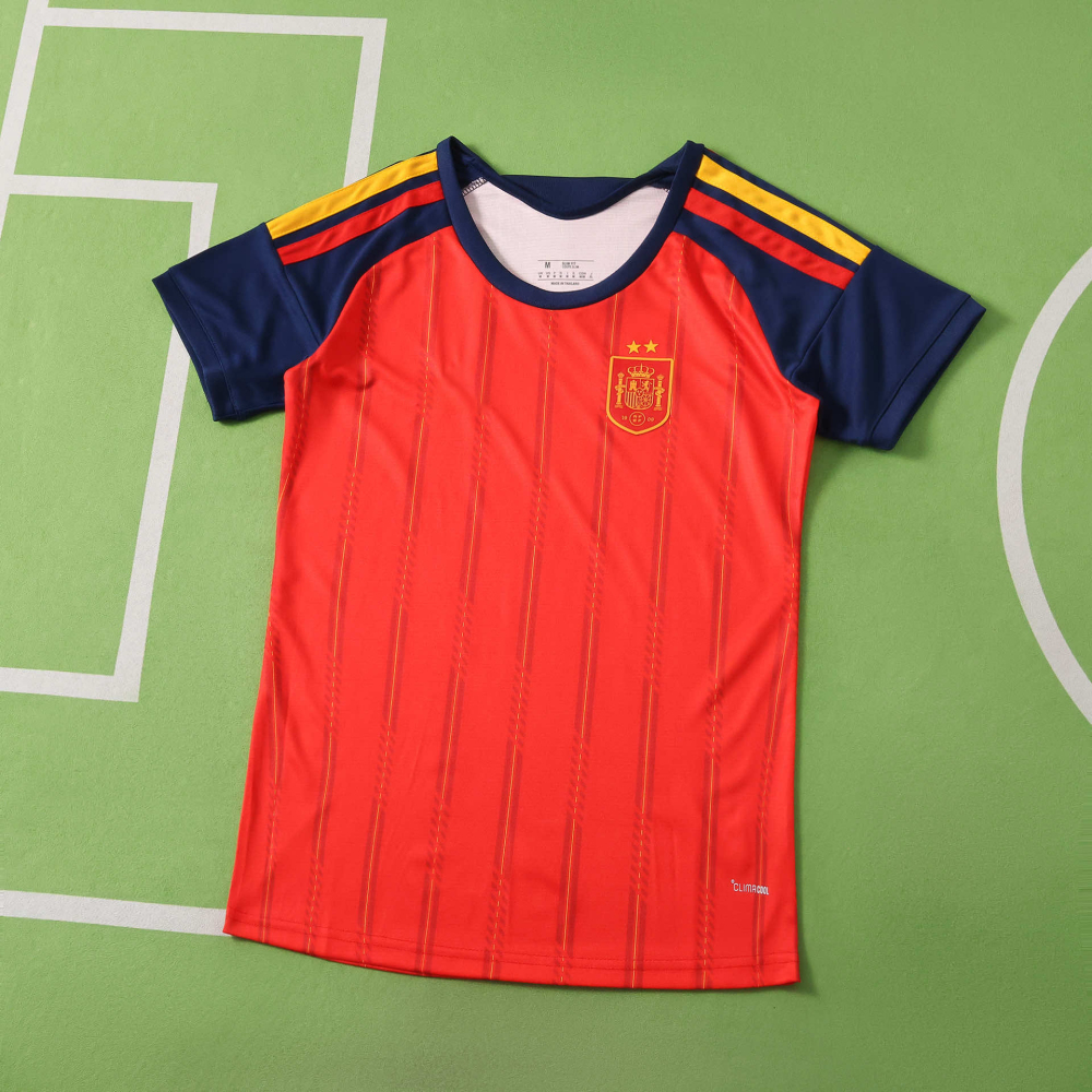 2026 FIFA World Cup Spain home champion Women's Shirt  two  star