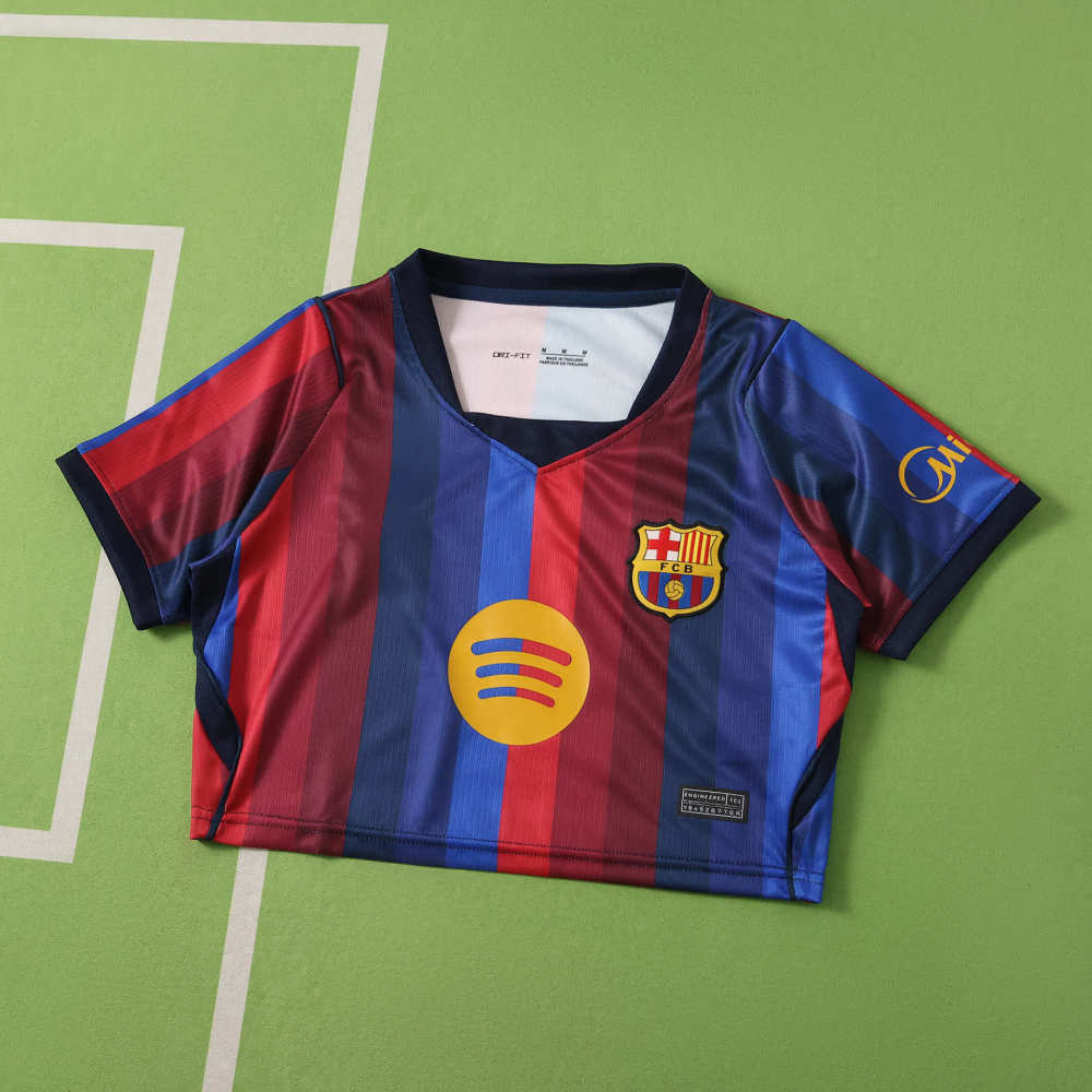 2627 season FC Barcelona / Barça home Cropped Jersey