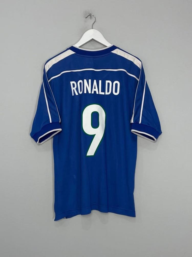 1998 season Brazil Away retro Fan version
