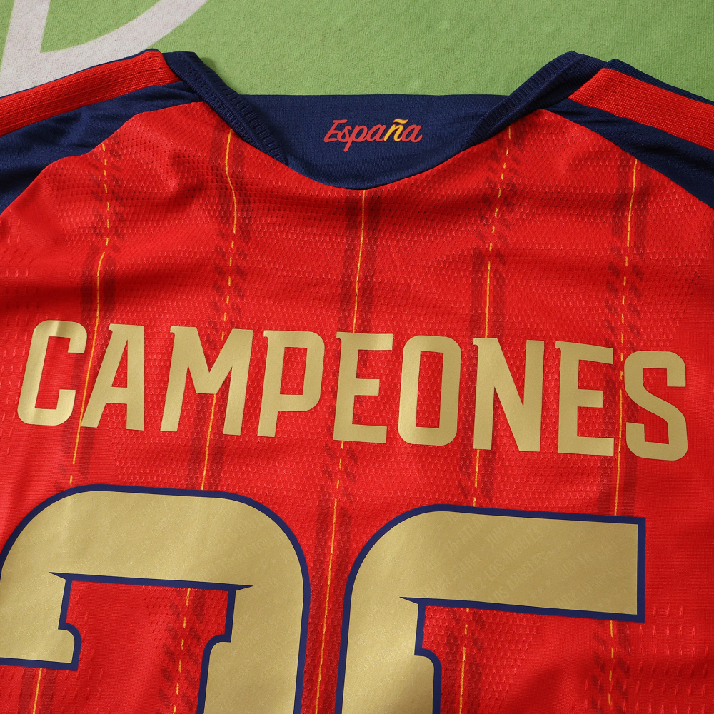 2026 FIFA World Cup Spain home champion Long sleeves Player version two star