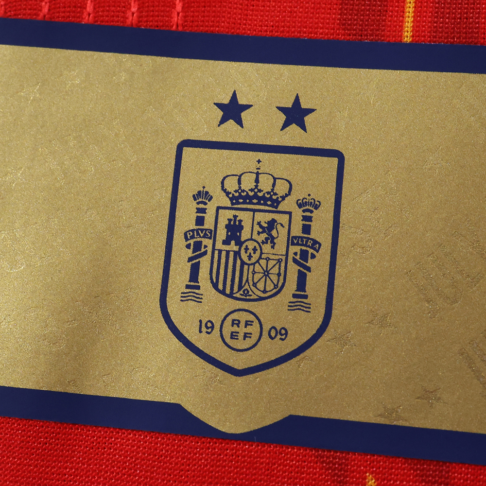 2026 FIFA World Cup Spain home champion Long sleeves Player version two star