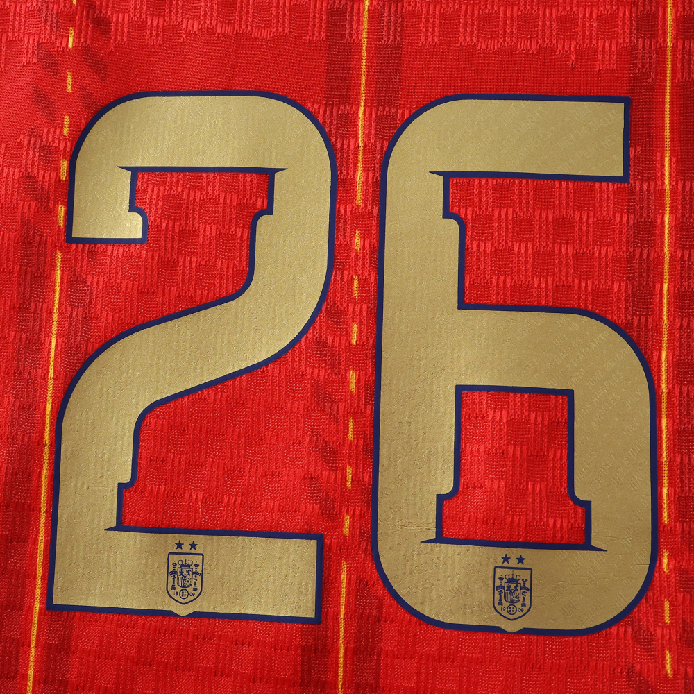 2026 FIFA World Cup Spain home champion Long sleeves Player version two star