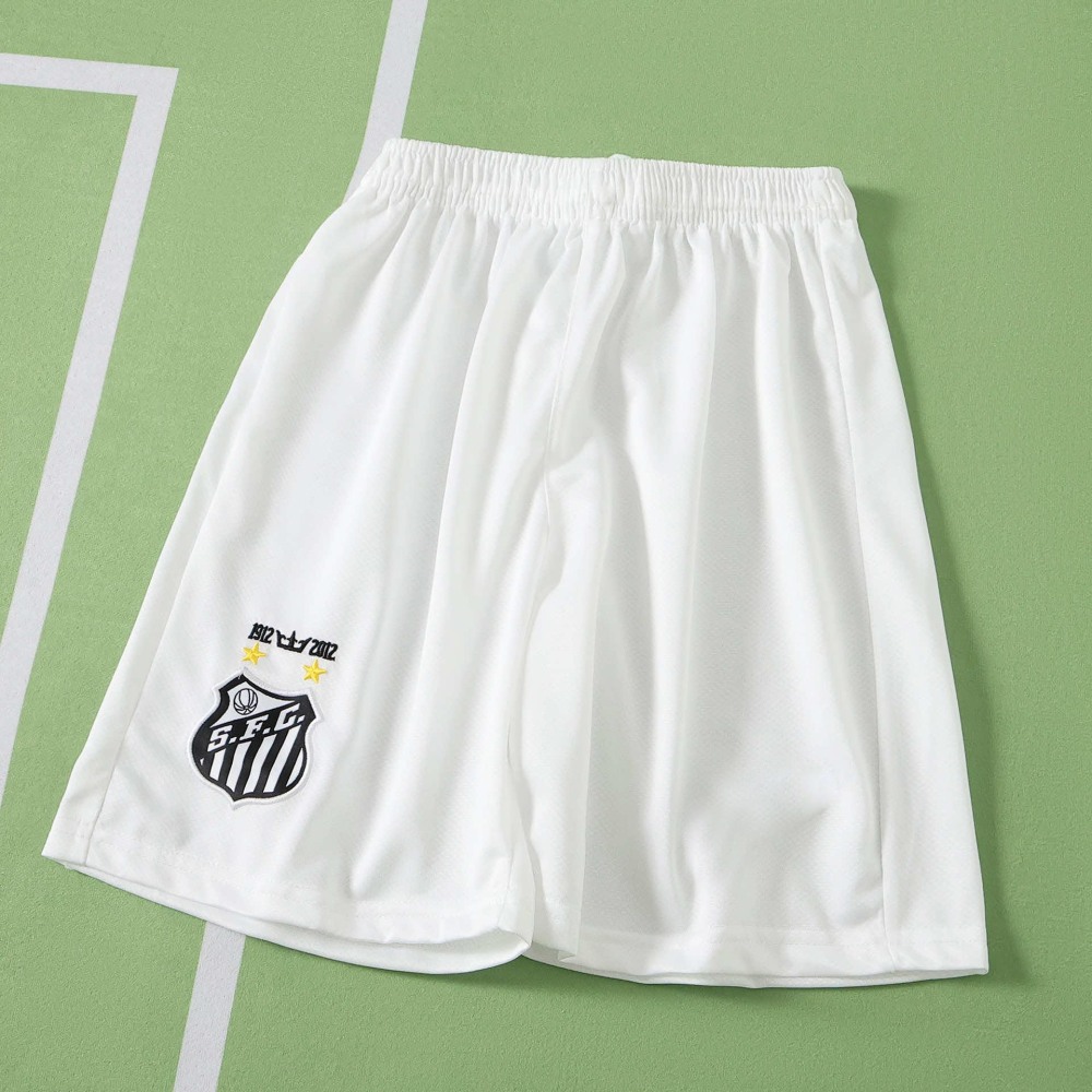 1213 season Santos FC home retro Long sleeves Kids kit