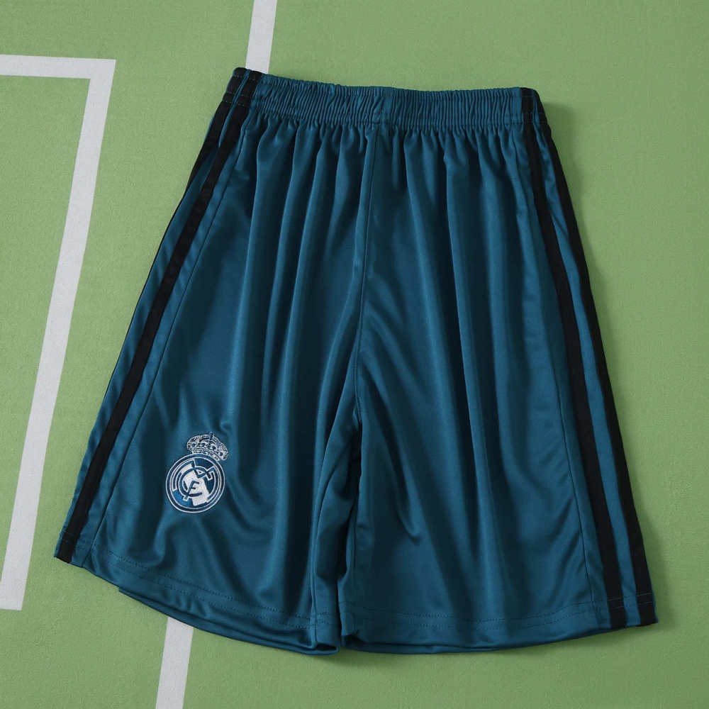 1718 season Real Madrid CF third retro Long sleeves Kids kit