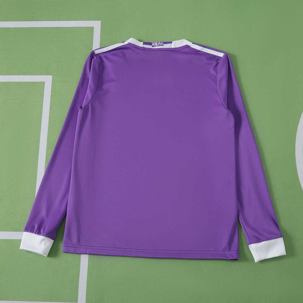 1617 season Real Madrid CF away retro Long sleeves Kids kit