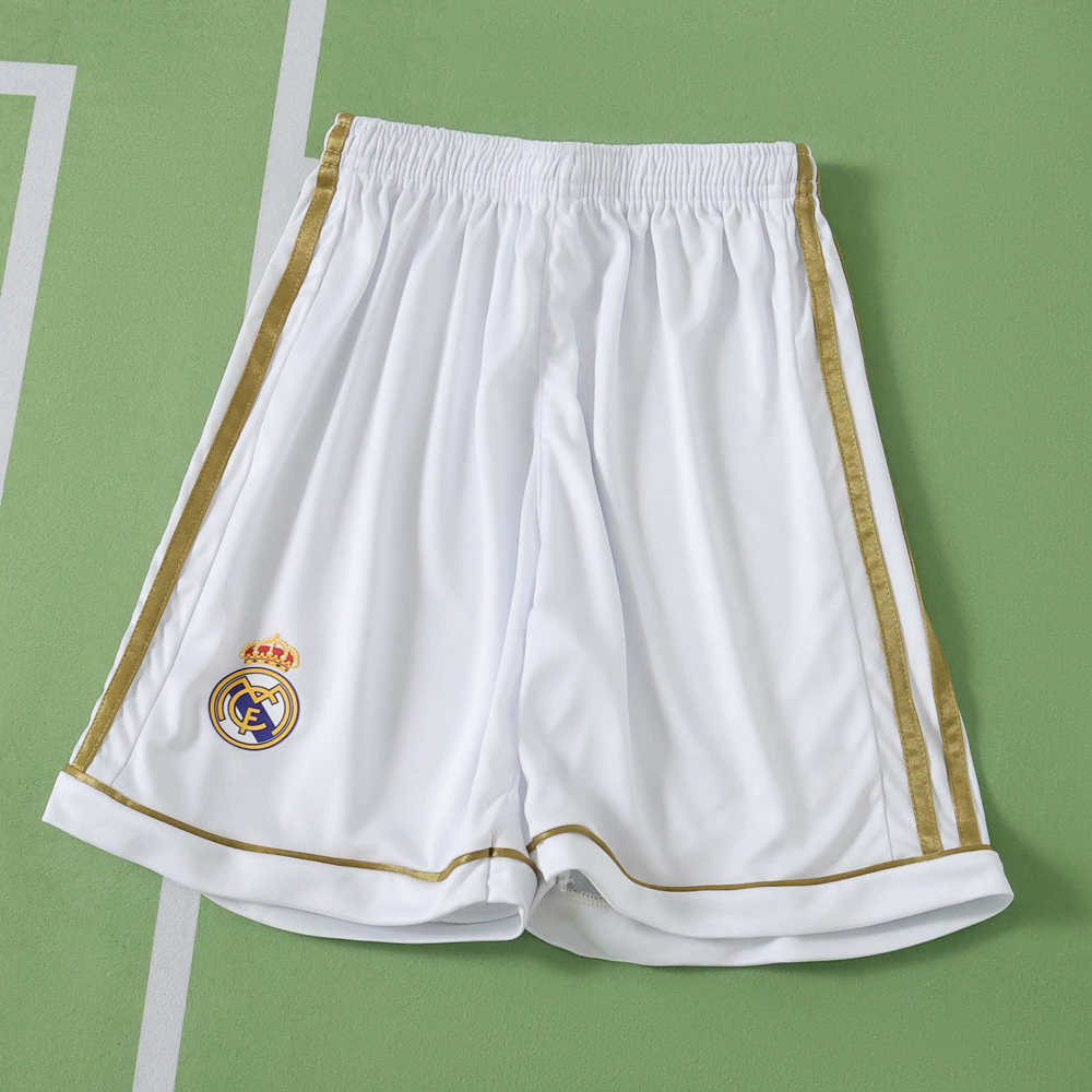 1112 season Real Madrid CF home retro Long sleeves Kids kit