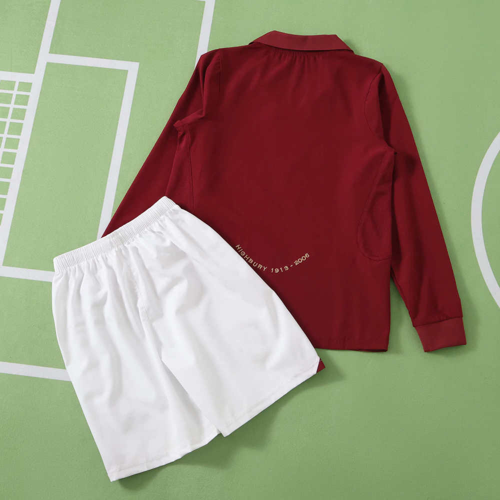 0506 season Arsenal F.C. home retro Long sleeves Kids kit