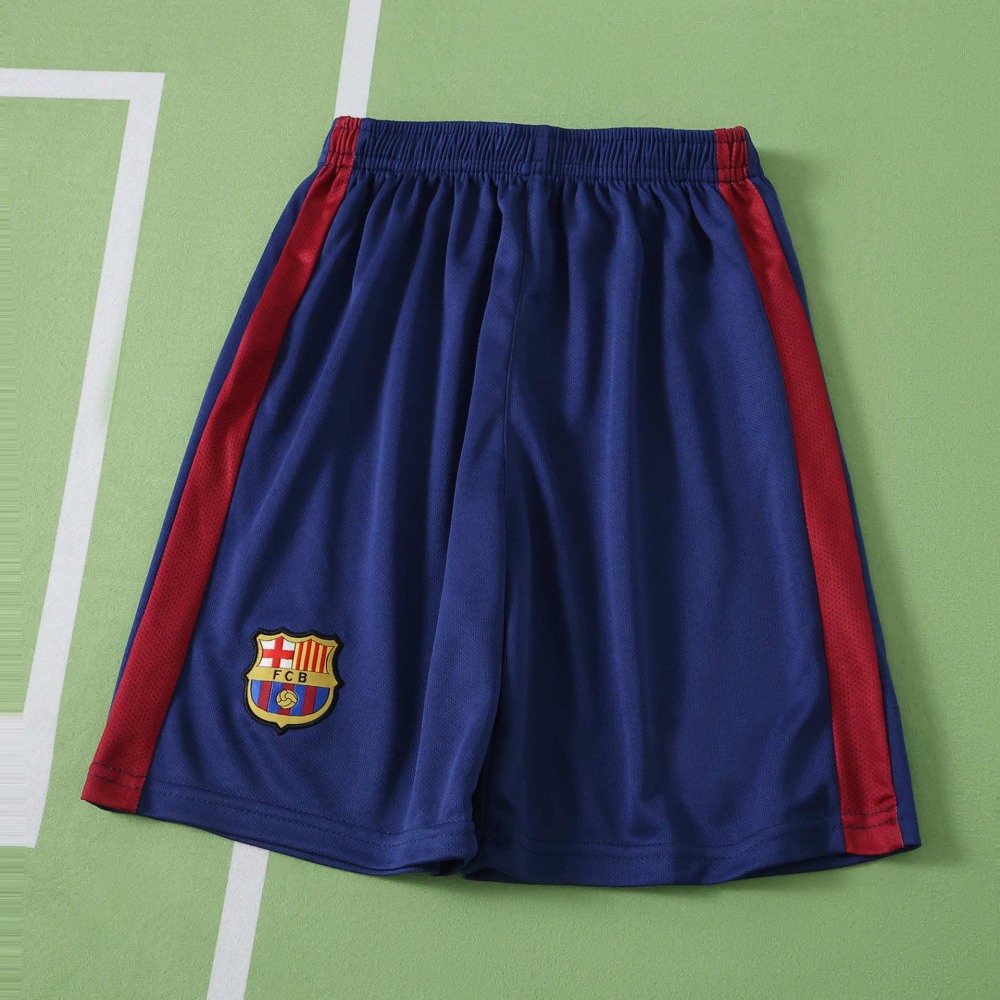 1415 season FC Barcelona / Barça home retro Long sleeves Kids kit