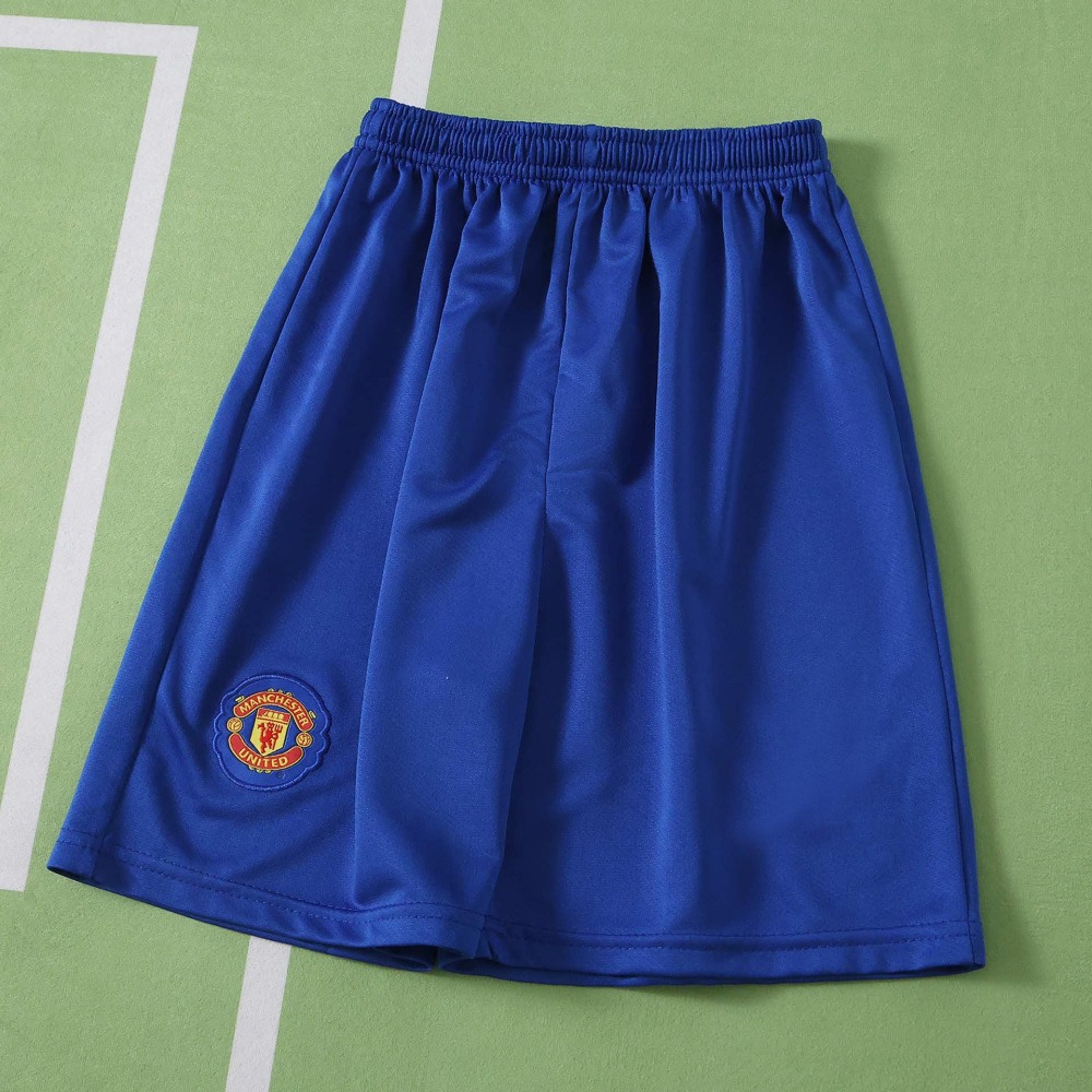 0809 season Manchester United F.C. third retro Long sleeves Kids kit