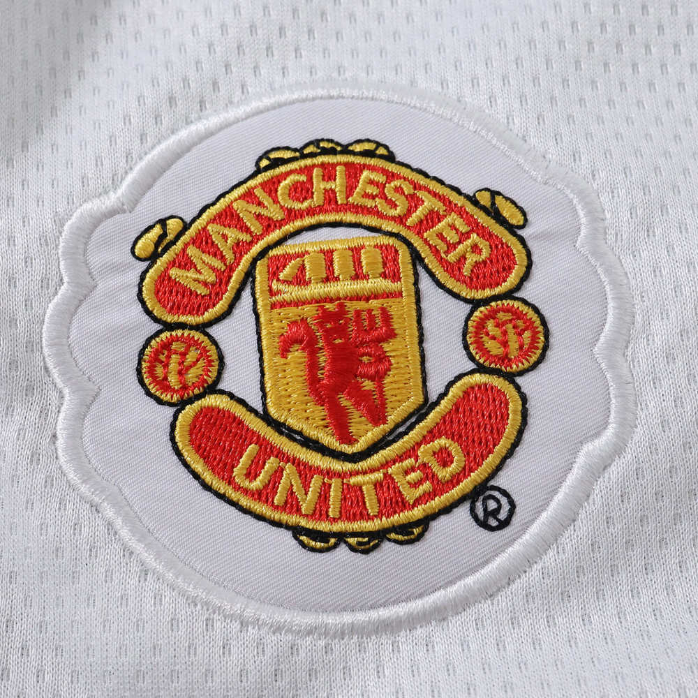 0708 season Manchester United F.C. away retro Long sleeves Kids kit