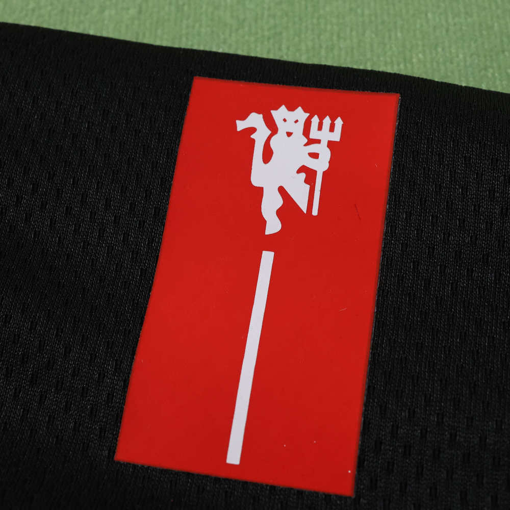 0708 season Manchester United F.C. away retro Long sleeves Kids kit
