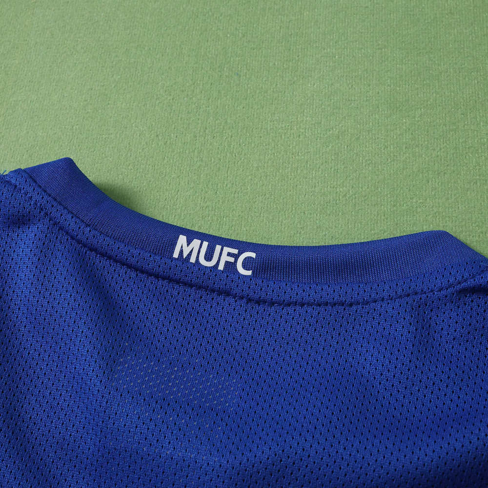0809 season Manchester United F.C. third retro Long sleeves Kids kit