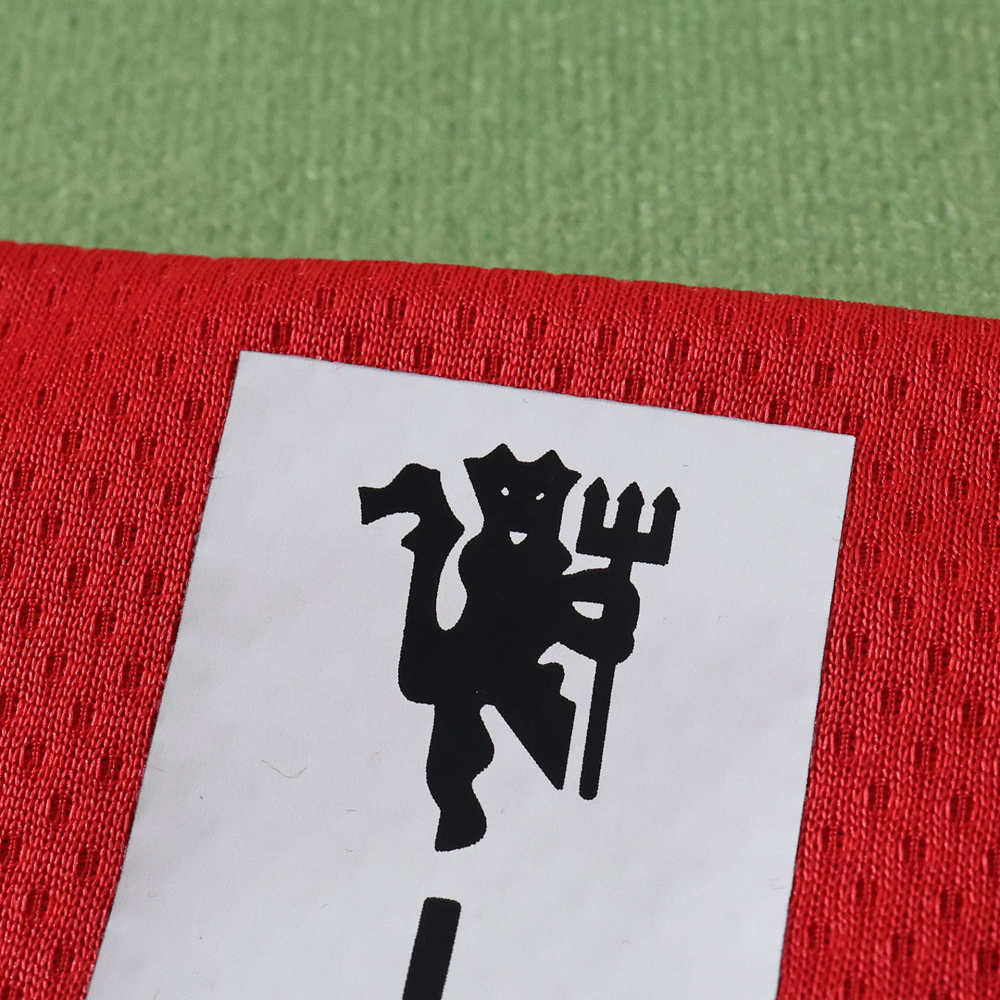 0708 season Manchester United F.C. home Champions League Long sleeves Kids kit