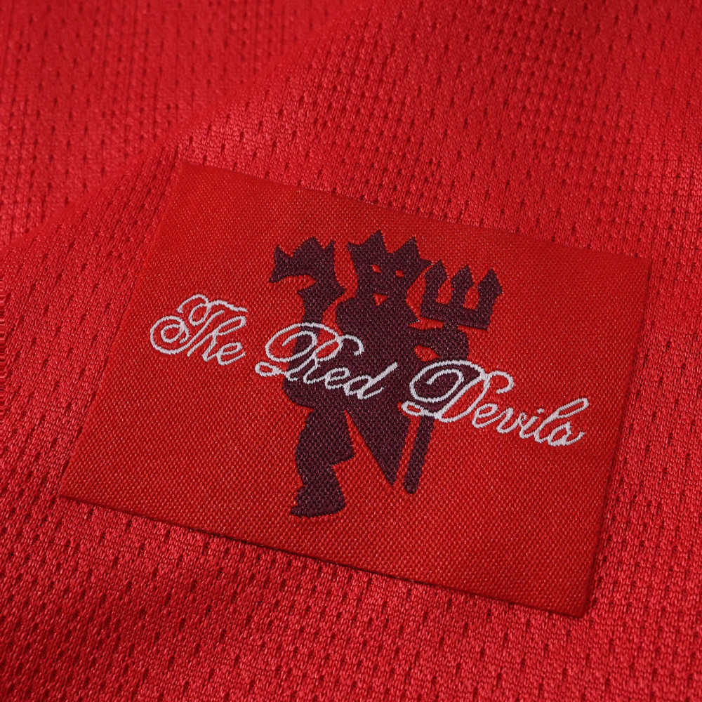 0708 season Manchester United F.C. home Champions League Long sleeves Kids kit