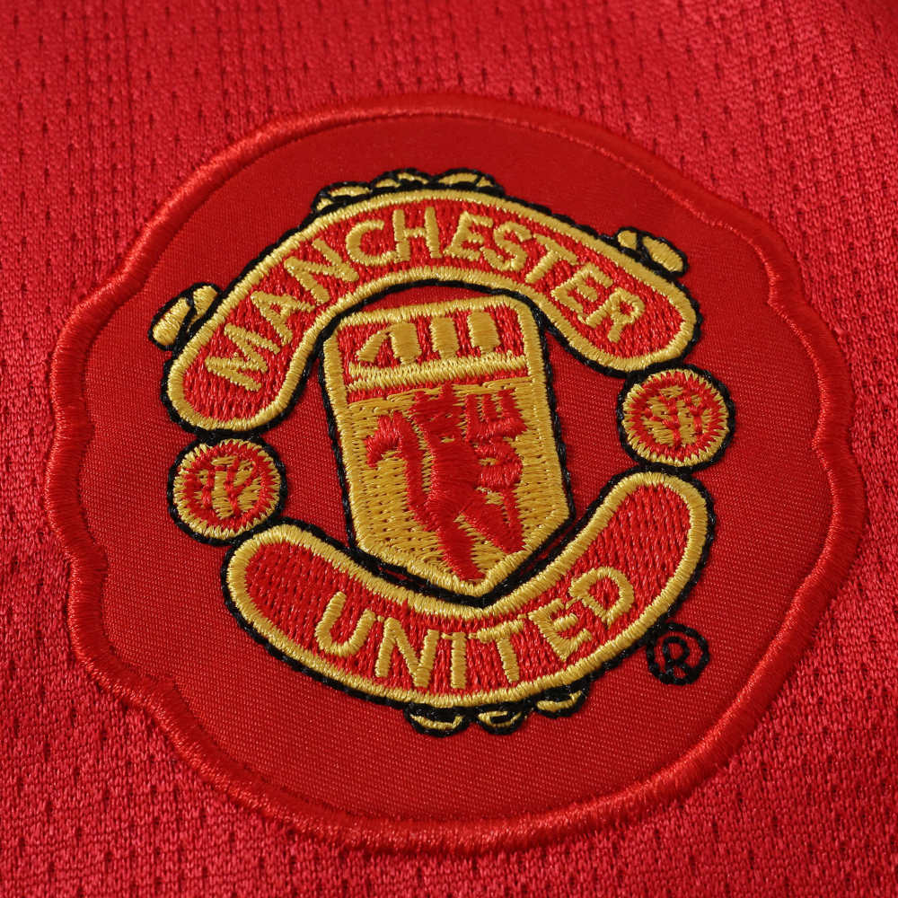 0708 season Manchester United F.C. home Champions League Long sleeves Kids kit