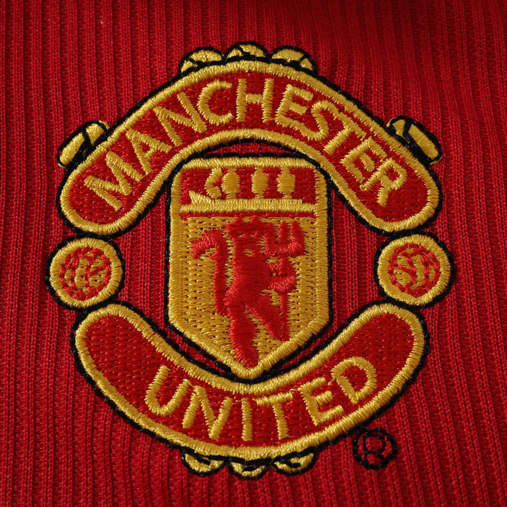 1998 season Manchester United F.C. home retro Long sleeves Kids kit