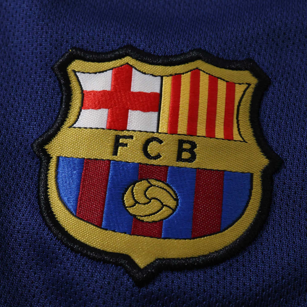 1415 season FC Barcelona / Barça home retro Long sleeves Kids kit