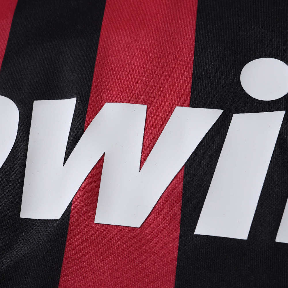 0910 season A.C. Milan home retro Long sleeves Kids kit