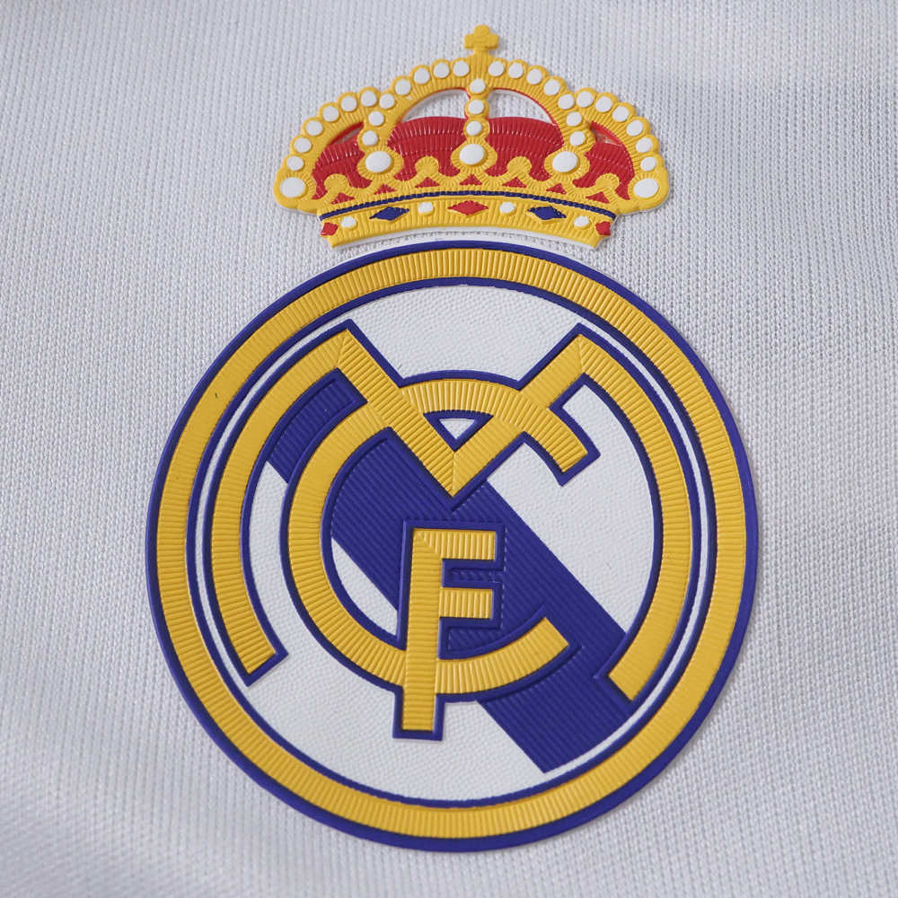 1112 season Real Madrid CF home retro Long sleeves Kids kit