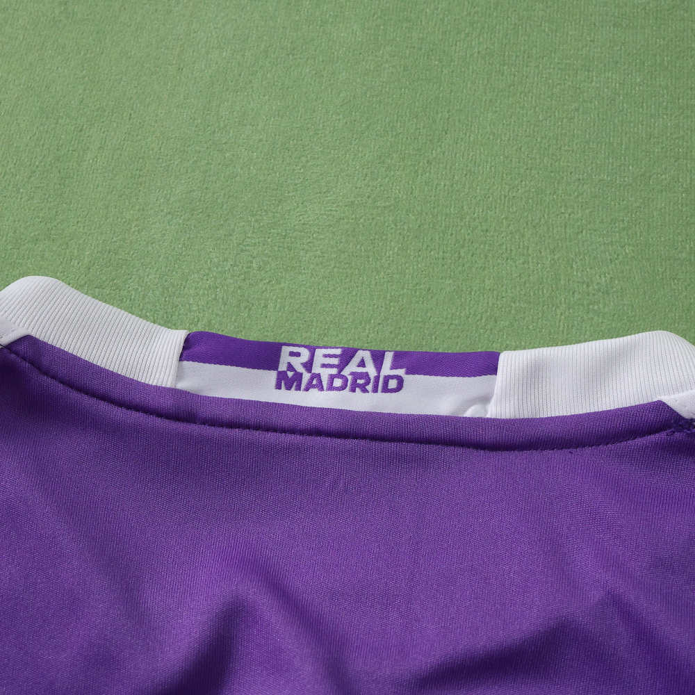 1617 season Real Madrid CF away retro Long sleeves Kids kit