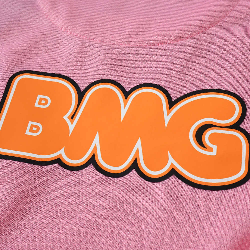 1213 season Santos FC Pink retro Long sleeves Kids kit