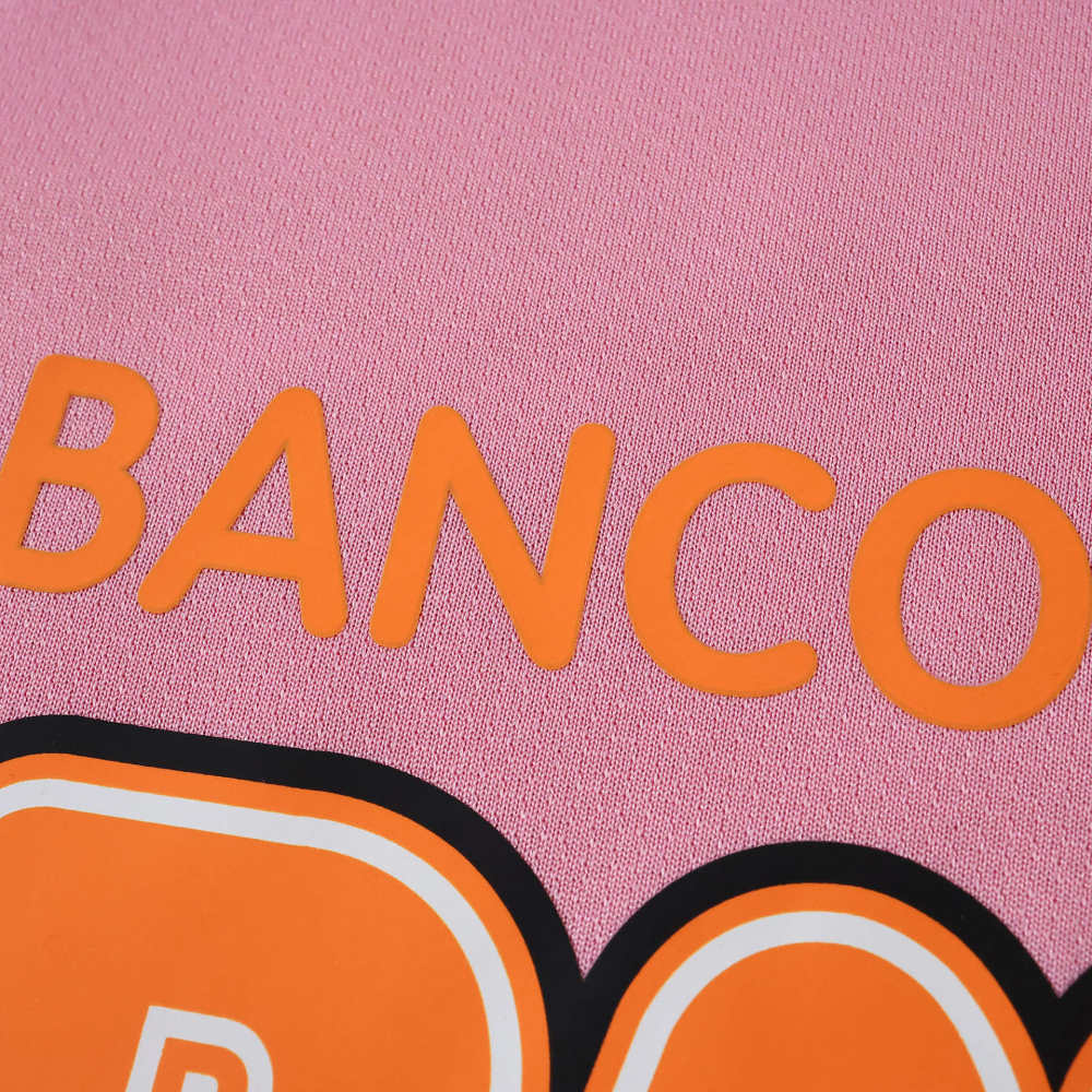 1213 season Santos FC Pink retro Long sleeves Kids kit