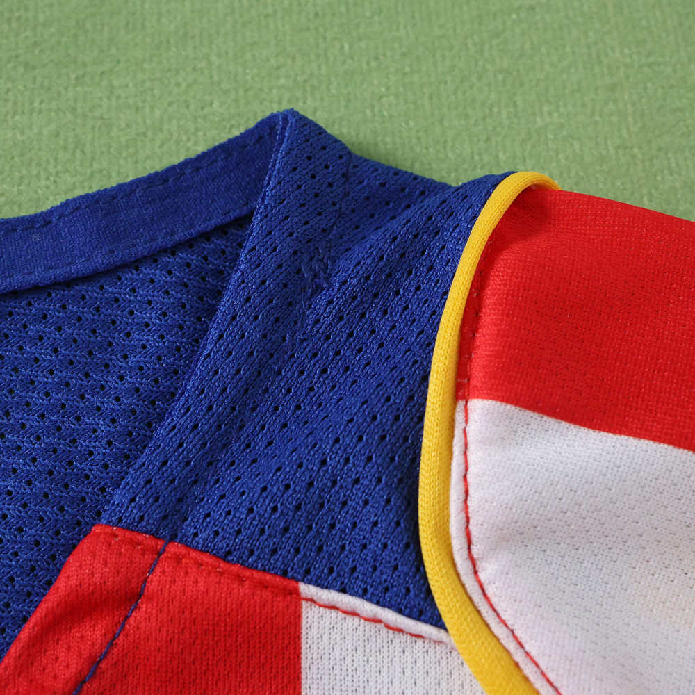 0405 season Club Atlético de Madrid home retro Long sleeves Kids kit