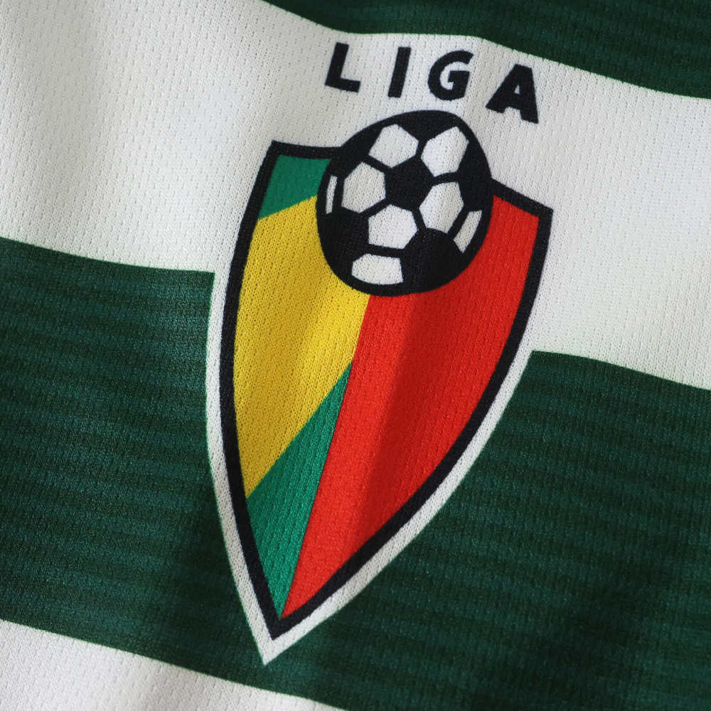 0103 season Sporting CP home retro Long sleeves Kids kit