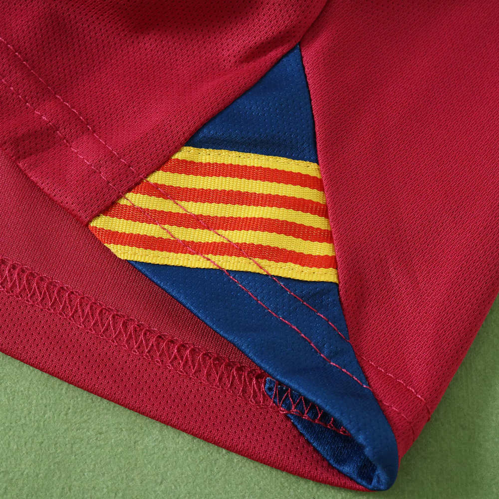 0506 season FC Barcelona / Barça home retro Long sleeves Kids kit
