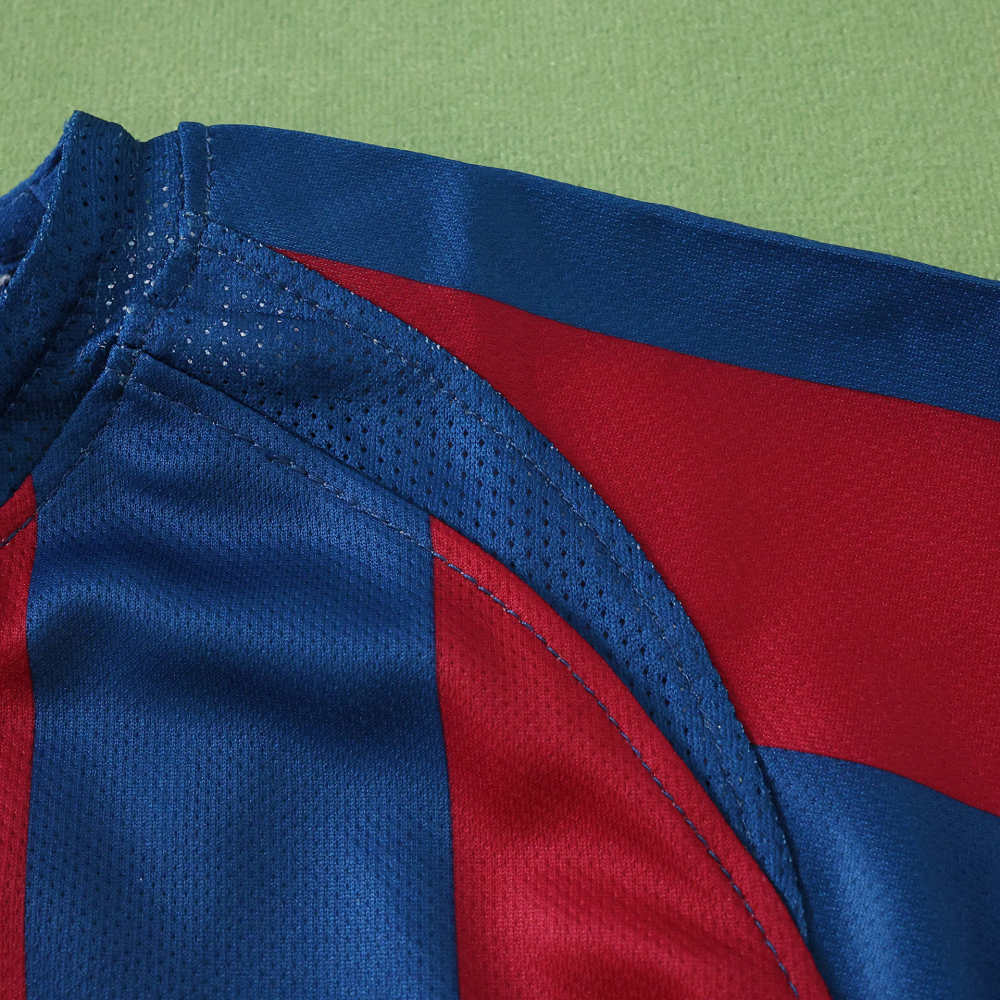 0506 season FC Barcelona / Barça home retro Long sleeves Kids kit