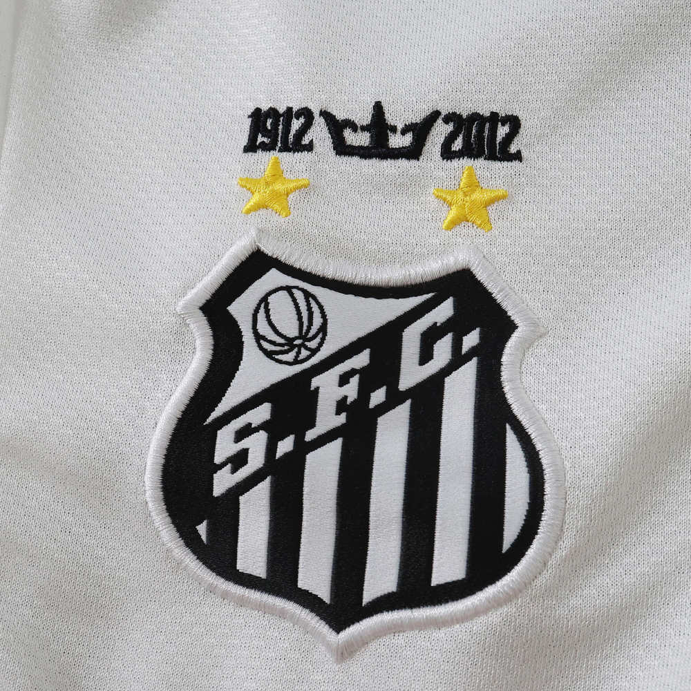 1213 season Santos FC home retro Long sleeves Kids kit