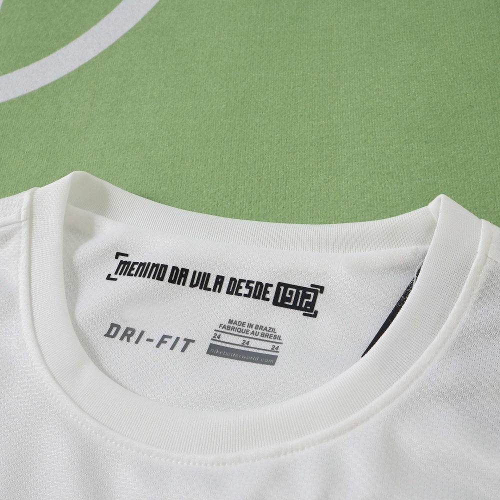 1213 season Santos FC home retro Long sleeves Kids kit