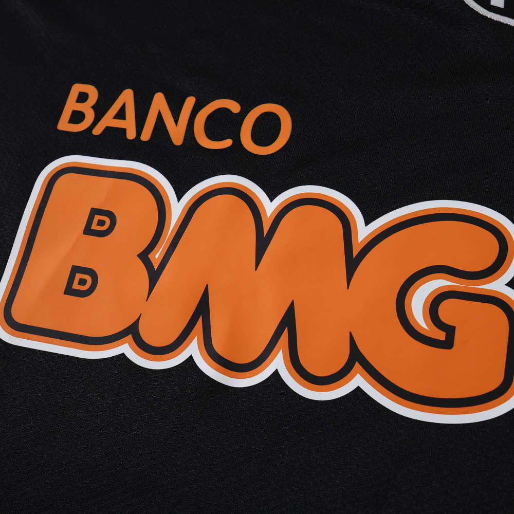 1213 season Santos FC Black retro Long sleeves Kids kit