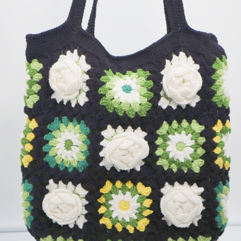 Puffy Flower Zug Bags